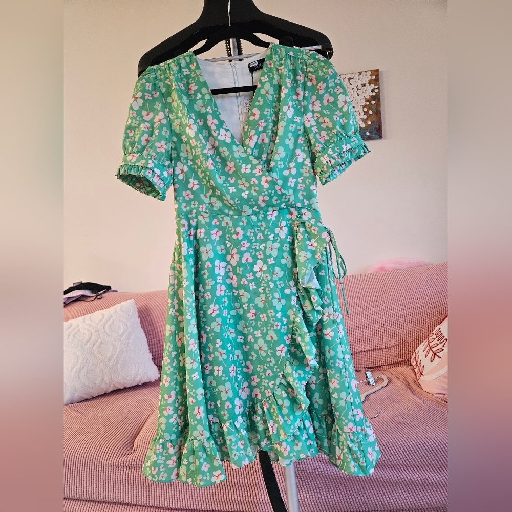 Free People Kourt Rhoda Floral Mini Dress - Picture 3 of 13